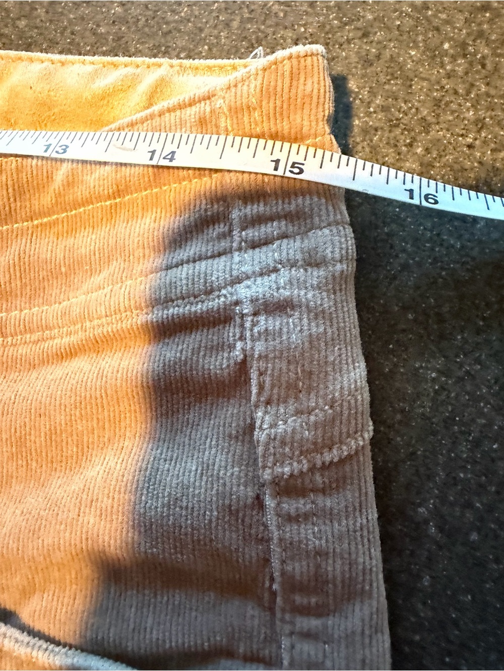 Kuhl Kory Drawstring Light Gray Corduroy Outdooor Hiking Sz 6S Pants - Picture 11 of 13